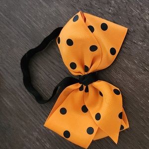 Halloween headband big bow